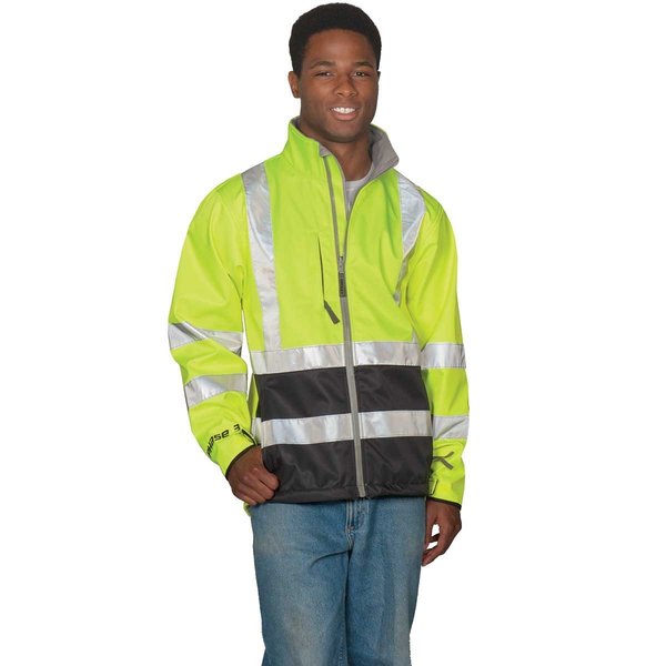 Tingley Tingley Phase 3 ANSI Class 3 Soft-Shell Hi-Vis Jacket J25022.SM